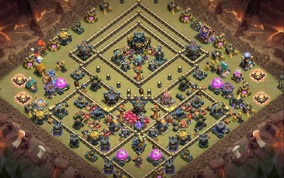 Town Hall 17 Trophy Base layout by ديوان الملوك 👑