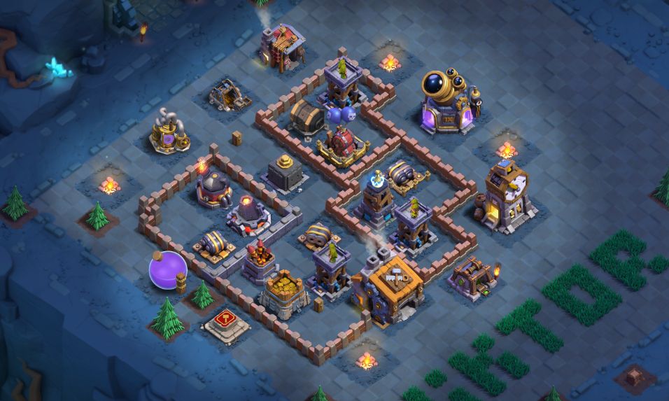 Builder Hall 9 Builder Base layout by User