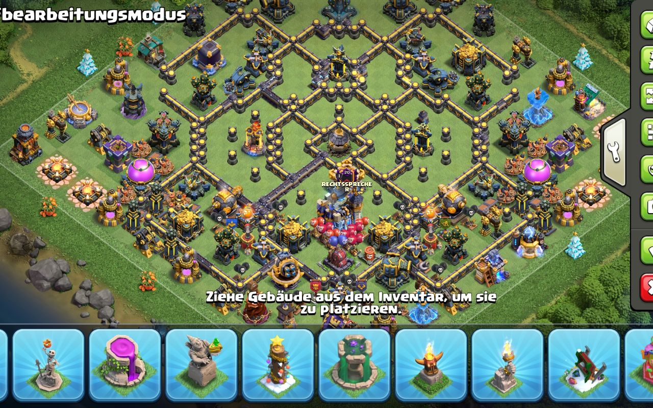 Town Hall 18 Trophy Base layout by User