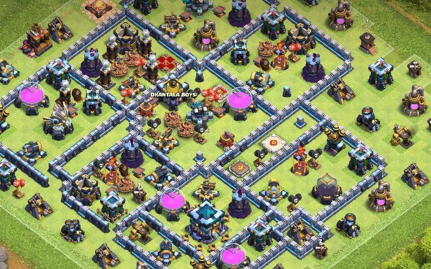 Town Hall 13 Trophy Base layout by DB. Alfa
