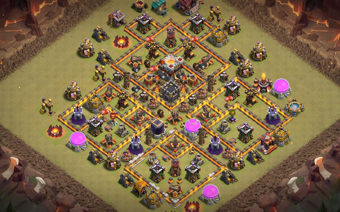 Town Hall 11 War Base layout by Clash Player