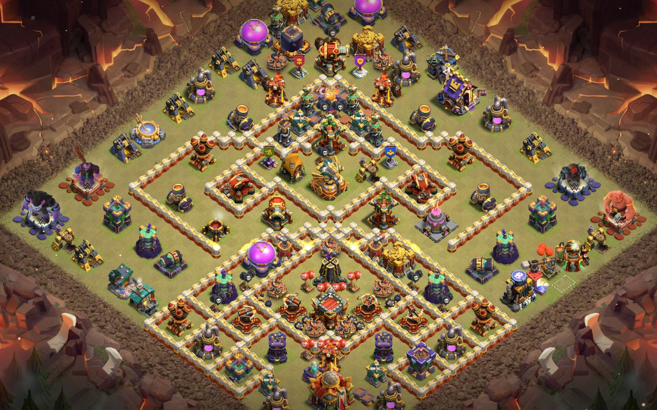 Town Hall 16 CWL Base layout by Sheikh Sadik