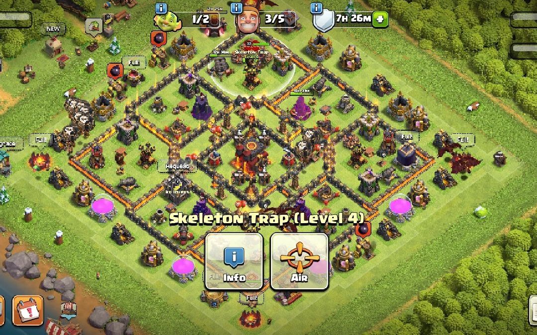 Town Hall 10 War Base layout by ardean