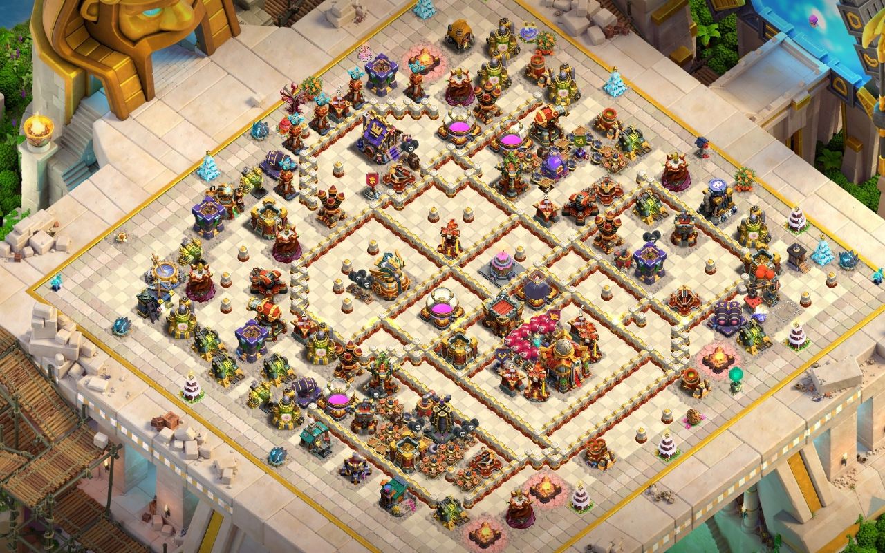 Town Hall 16 Trophy Base layout by ديوان الملوك 👑