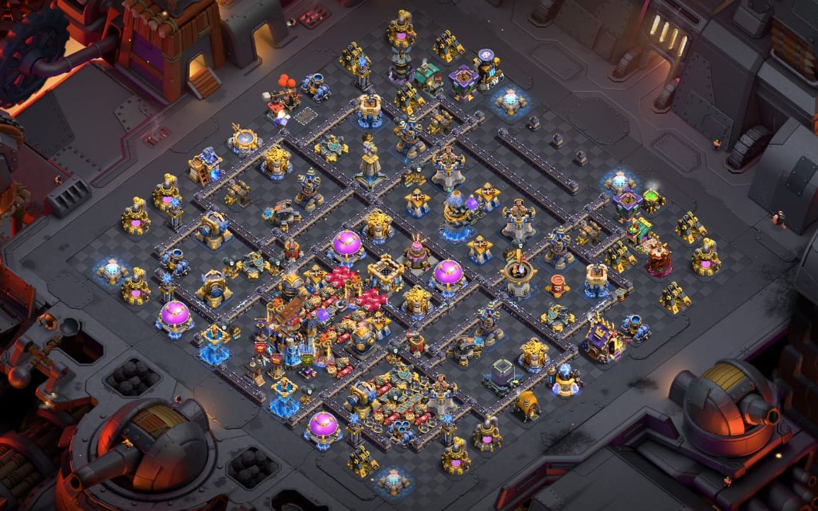 Town Hall 18 CWL Base layout by Sheikh Sadik