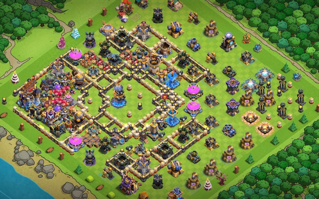 Town Hall 18 Trophy Base layout by ديوان الملوك 👑