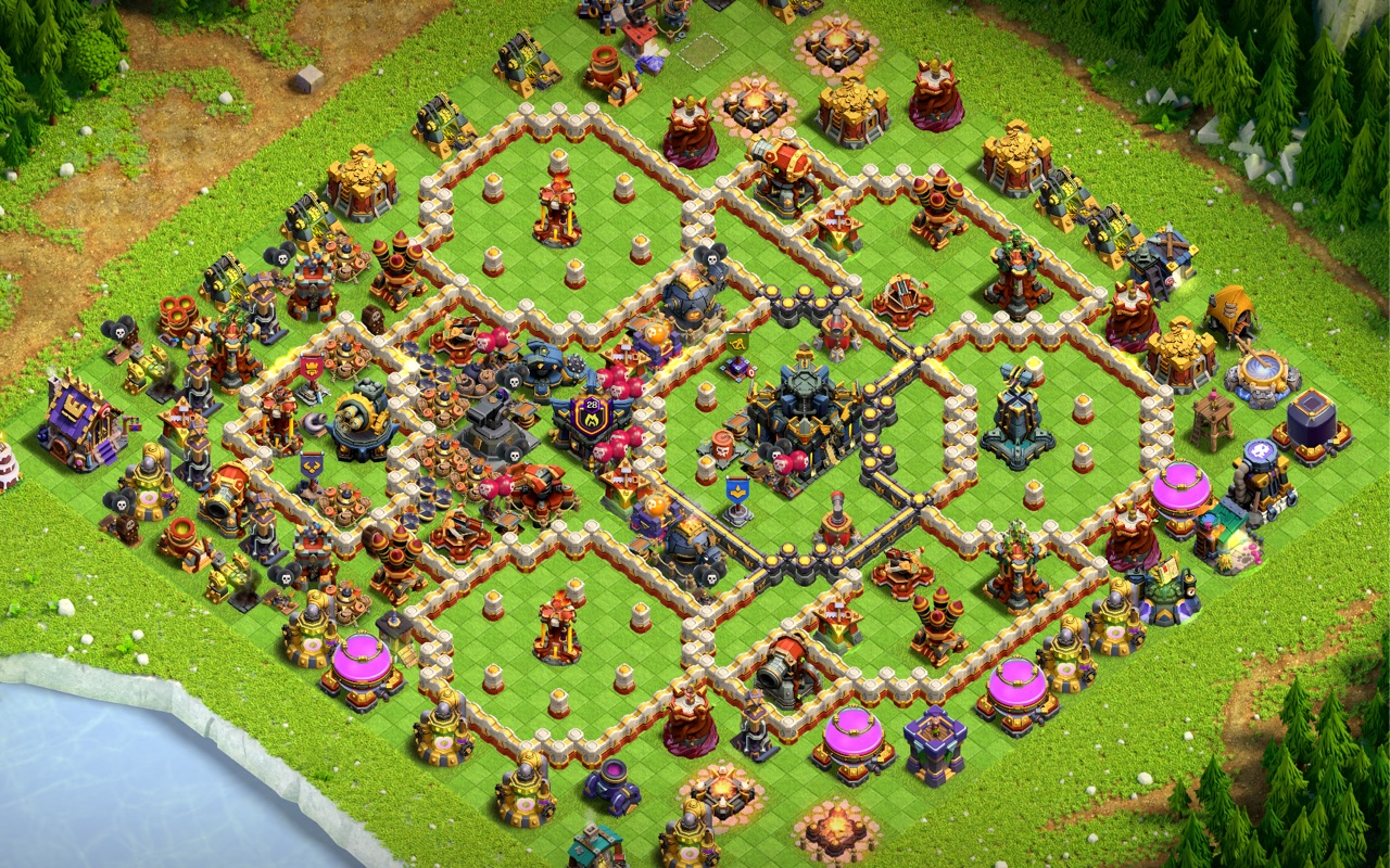 Town Hall 17 CWL Base layout by Mystic shadow