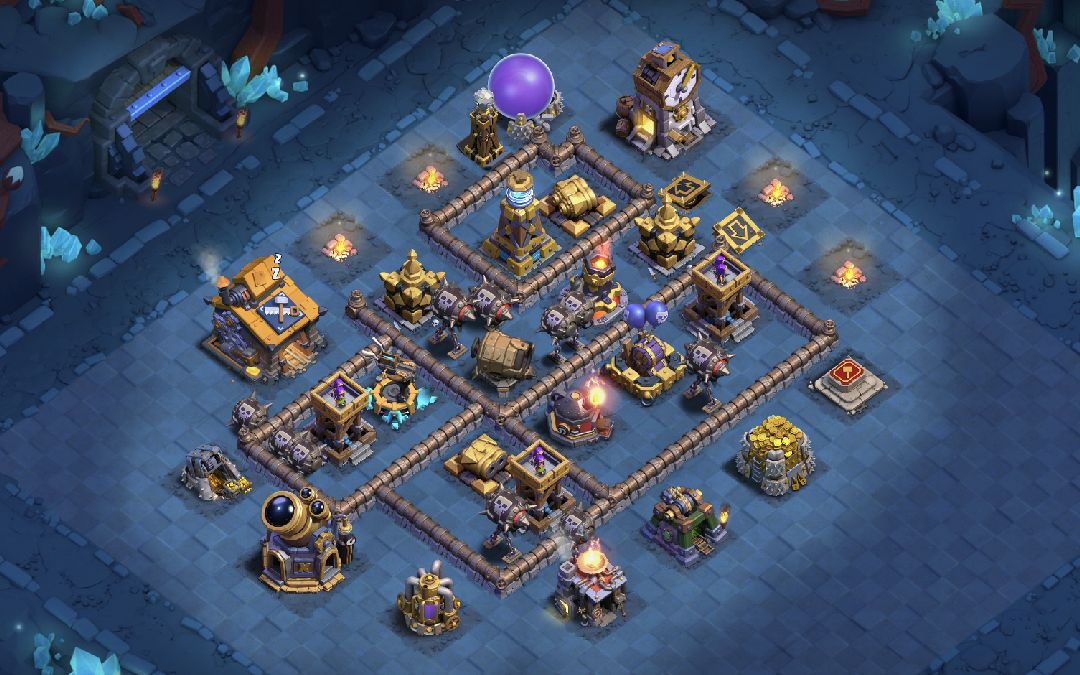 Builder Hall 10 Builder Base layout by XLR8