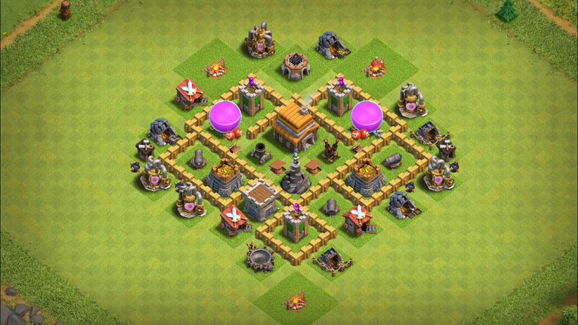 Town Hall 5 Hybrid Base layout by TReX