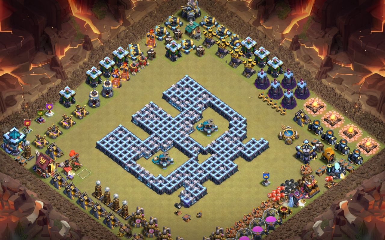 Town Hall 13 Farming Base layout by Jafar Sadiq