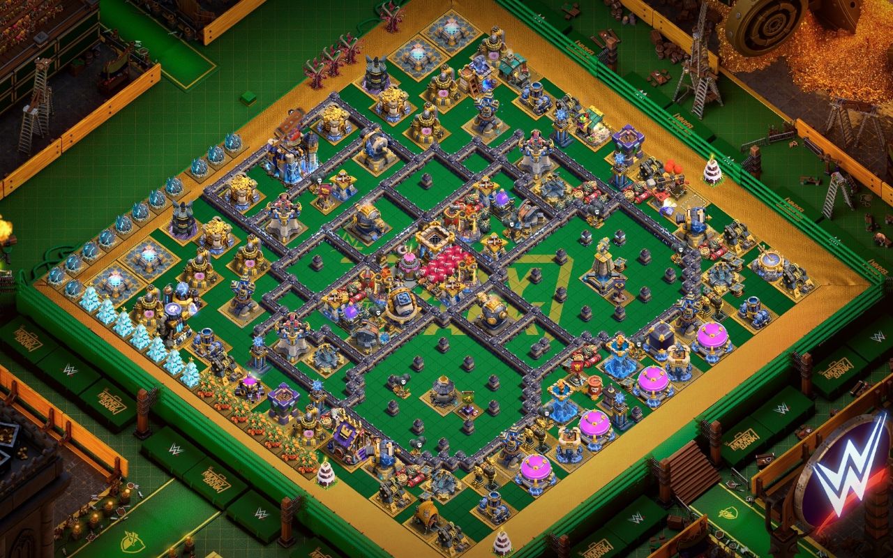 Town Hall 18 Trophy Base layout by ديوان الملوك 👑
