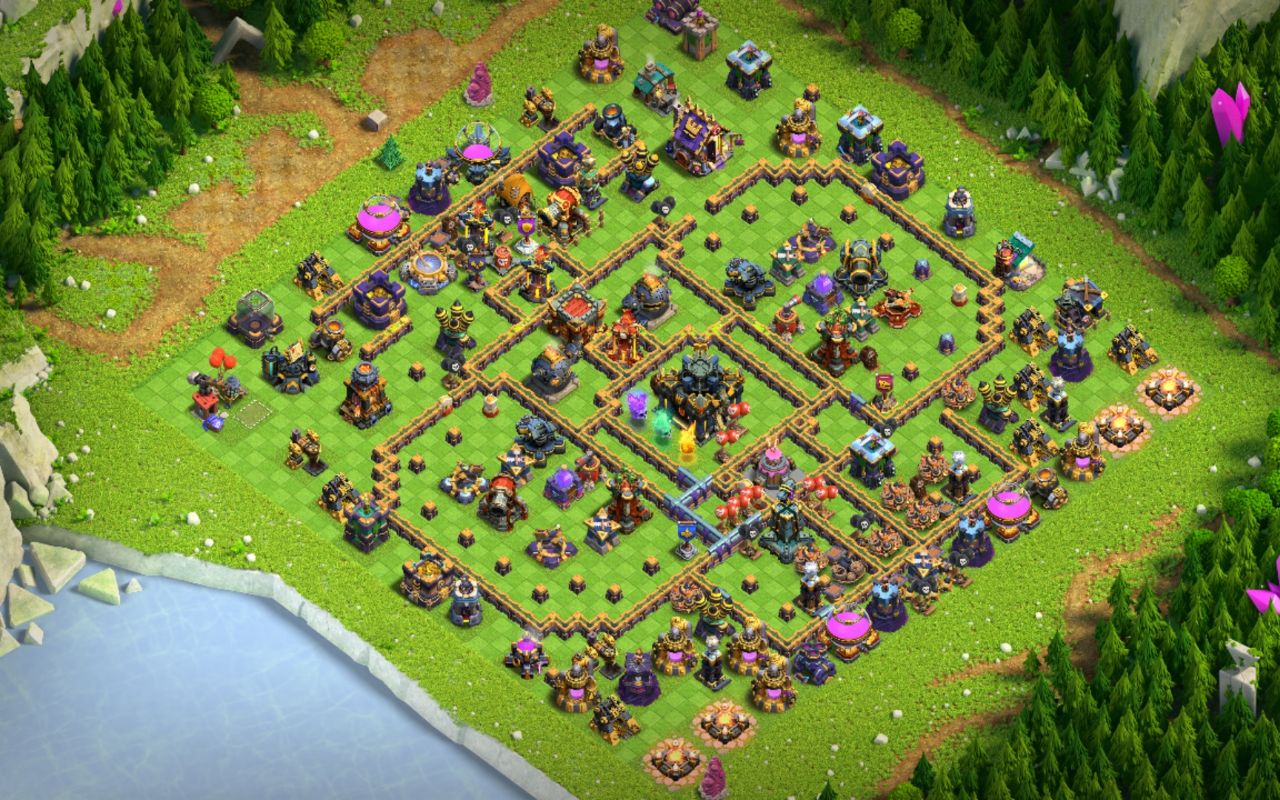 Town Hall 17 Trophy Base layout by عمكم ابو شوارب 👌👌☠️