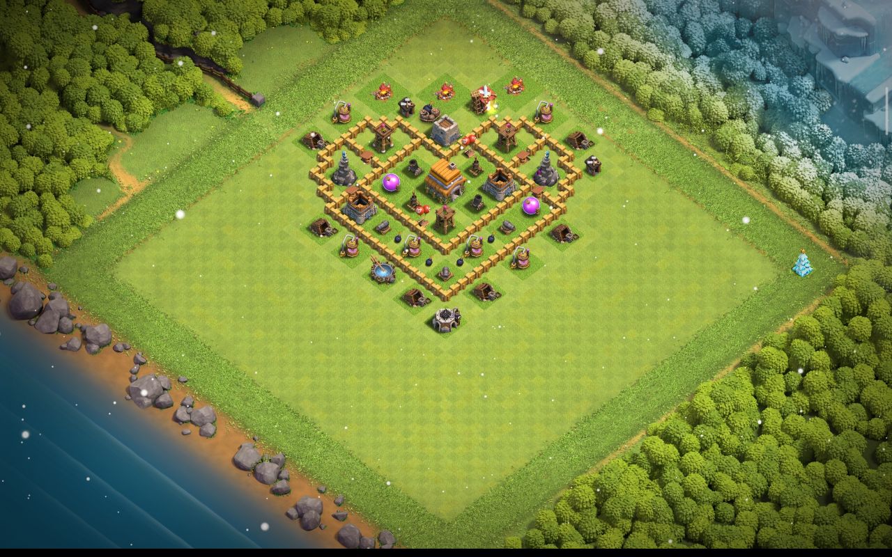 Town Hall 6 Trophy Base layout by ادخل الكلان  اذه أنته عربي  ومنور
