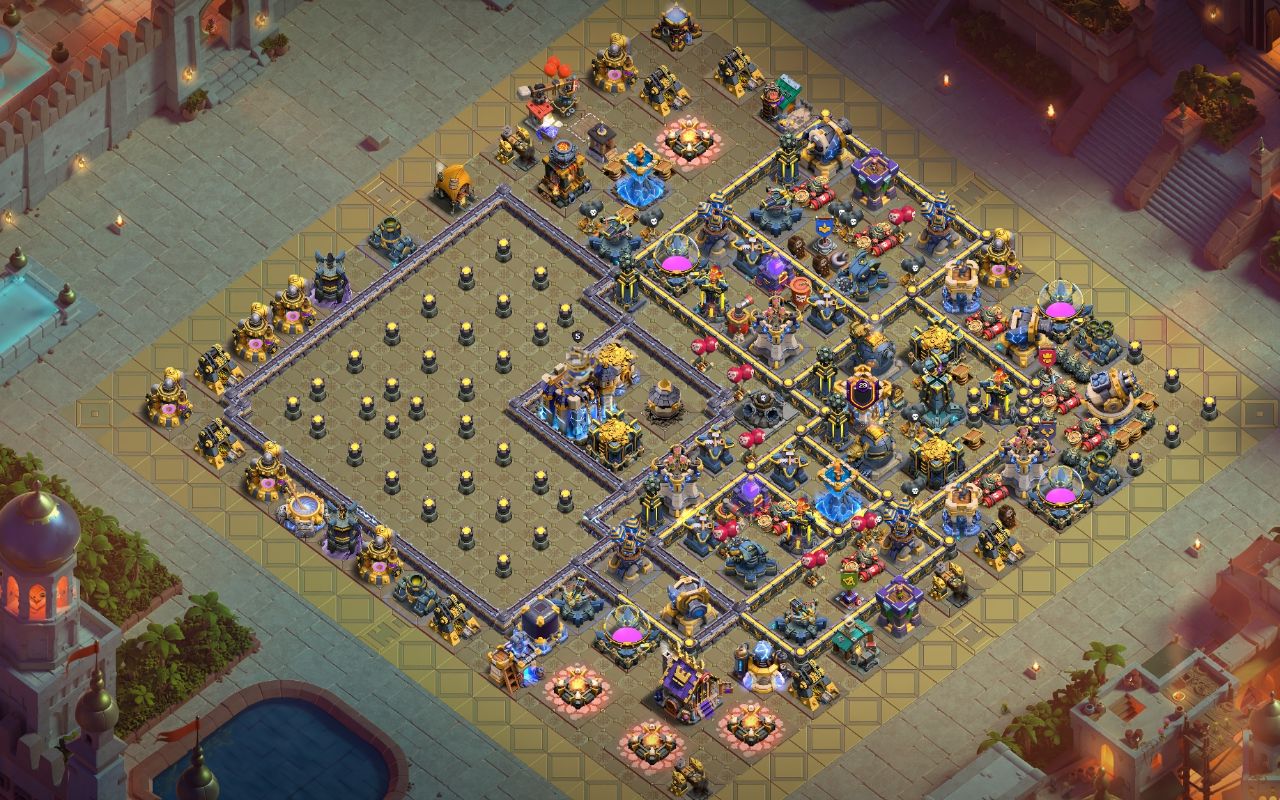 Town Hall 18 War Base layout by User