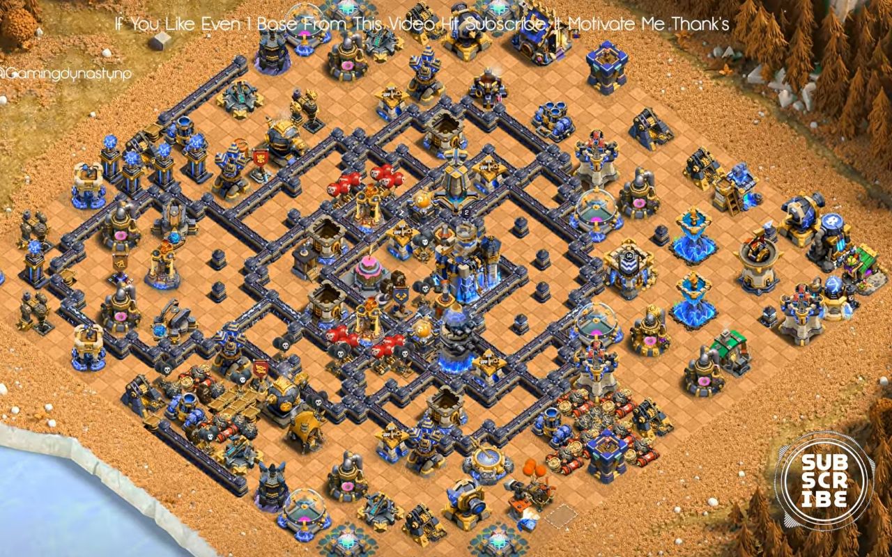 Town Hall 18 CWL Base layout by BH10