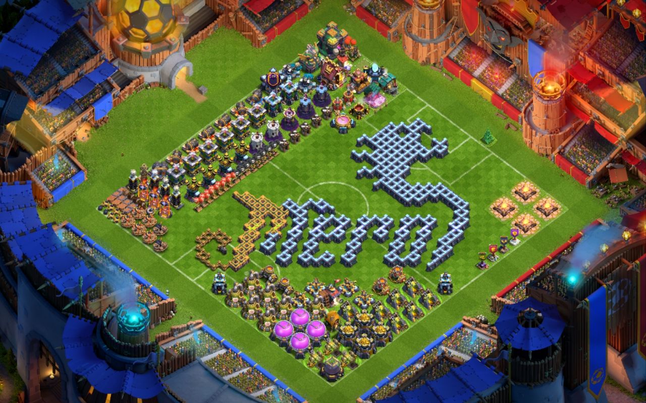 Town Hall 14 Fun Base layout by Newlord