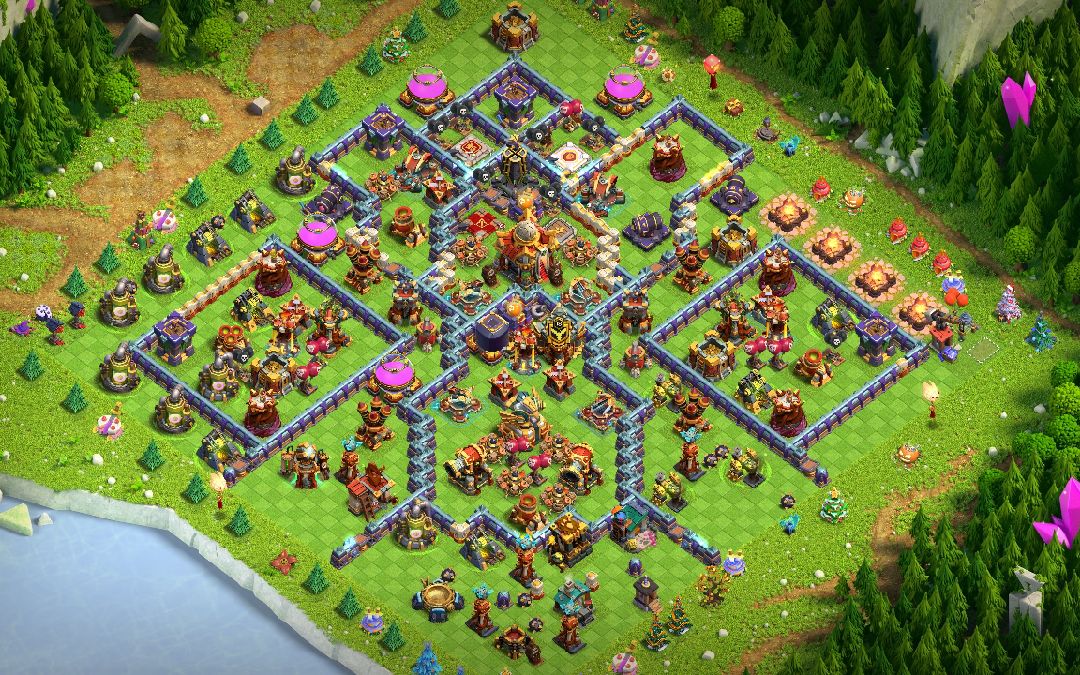 Town Hall 16 Farming Base layout by ong Naga