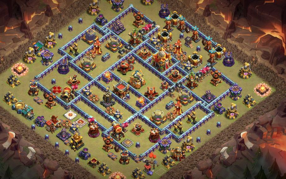 Town Hall 16 War Base layout by XLR8