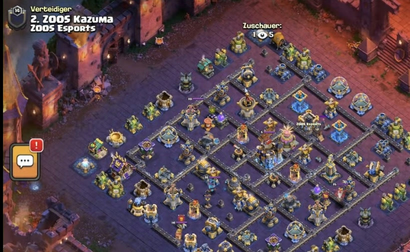 Town Hall 18 War Base layout by XLR8