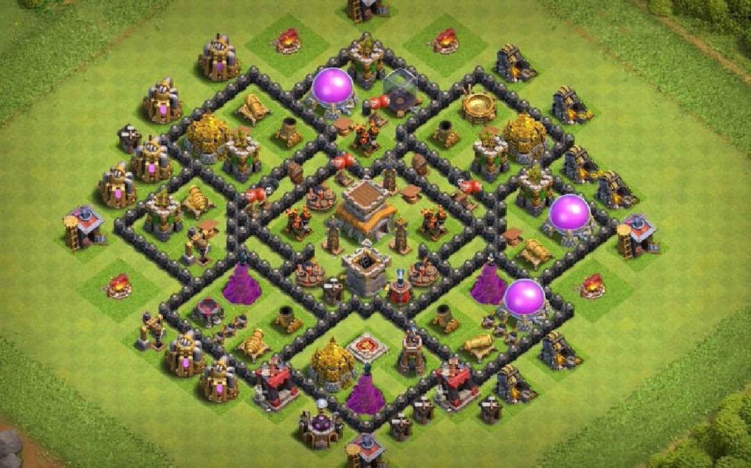 Town Hall 8 Farming Base layout by ardean
