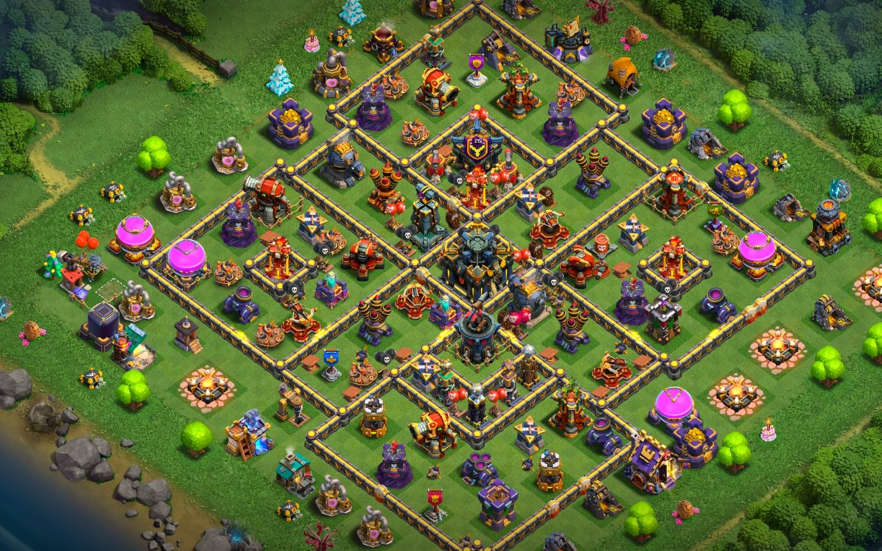 Town Hall 17 Trophy Base layout by MuNiPa