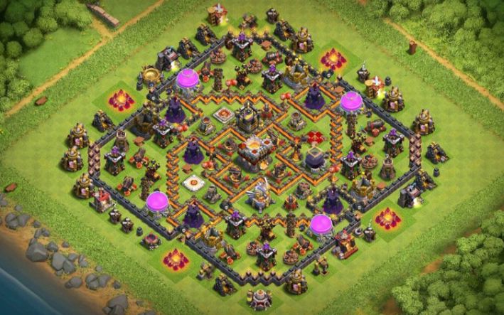 Town Hall 11 Hybrid Base layout by #Perfect_Gammer