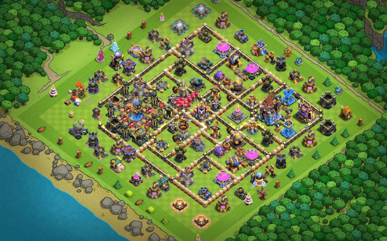 Town Hall 18 Trophy Base layout by ديوان الملوك 👑
