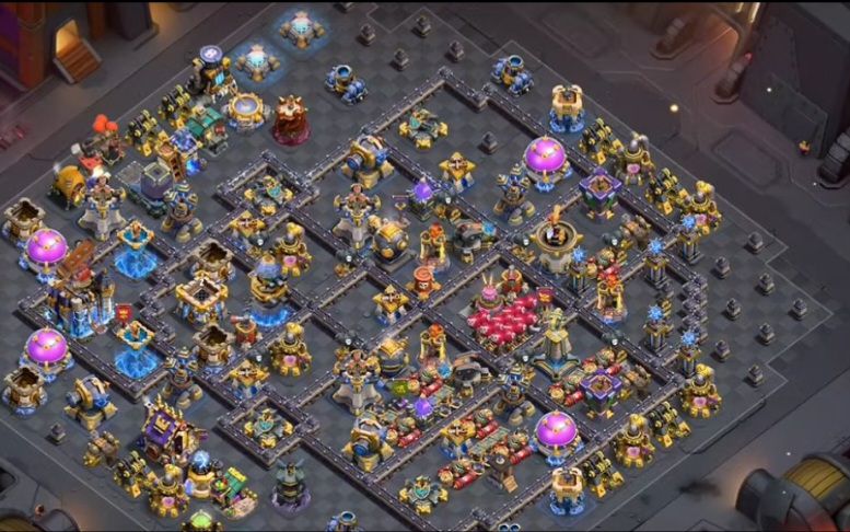 Town Hall 18 Trophy Base layout by sourena