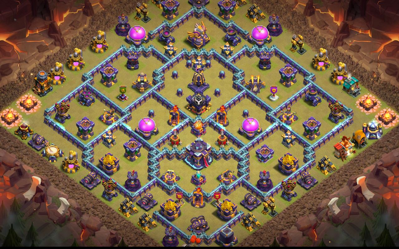 Town Hall 15 CWL Base layout by Reza Gunawan Atmajaya