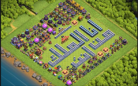 Town Hall 15 Fun Base layout by ❤O-S_الكاهلي❤