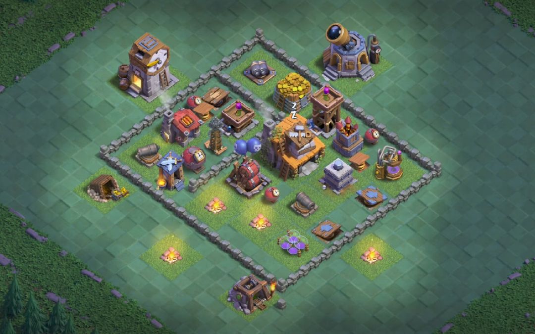 Builder Hall 4 Builder Base layout by XLR8