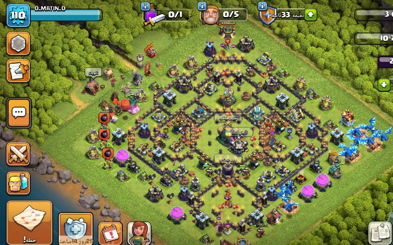 Town Hall 14 War Base layout by matin_gharaie