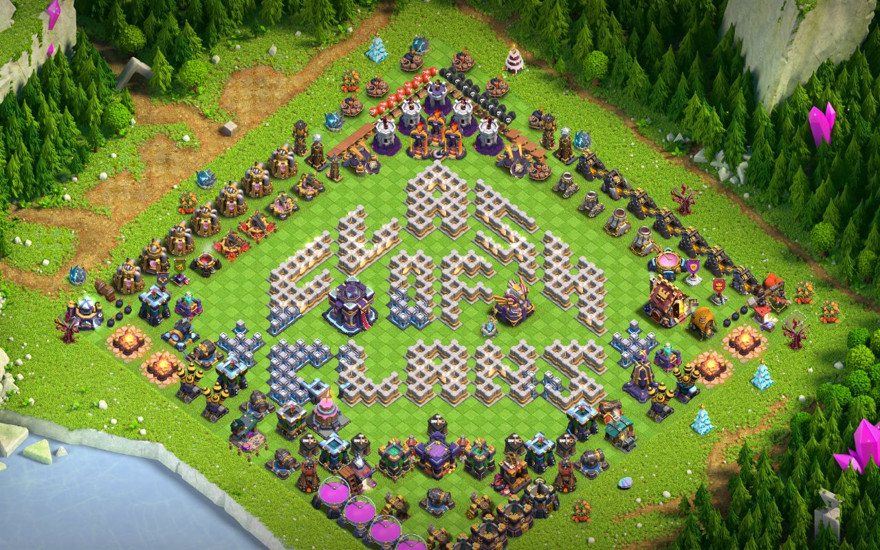Town Hall 15 Fun Base layout by Sheikh Sadik