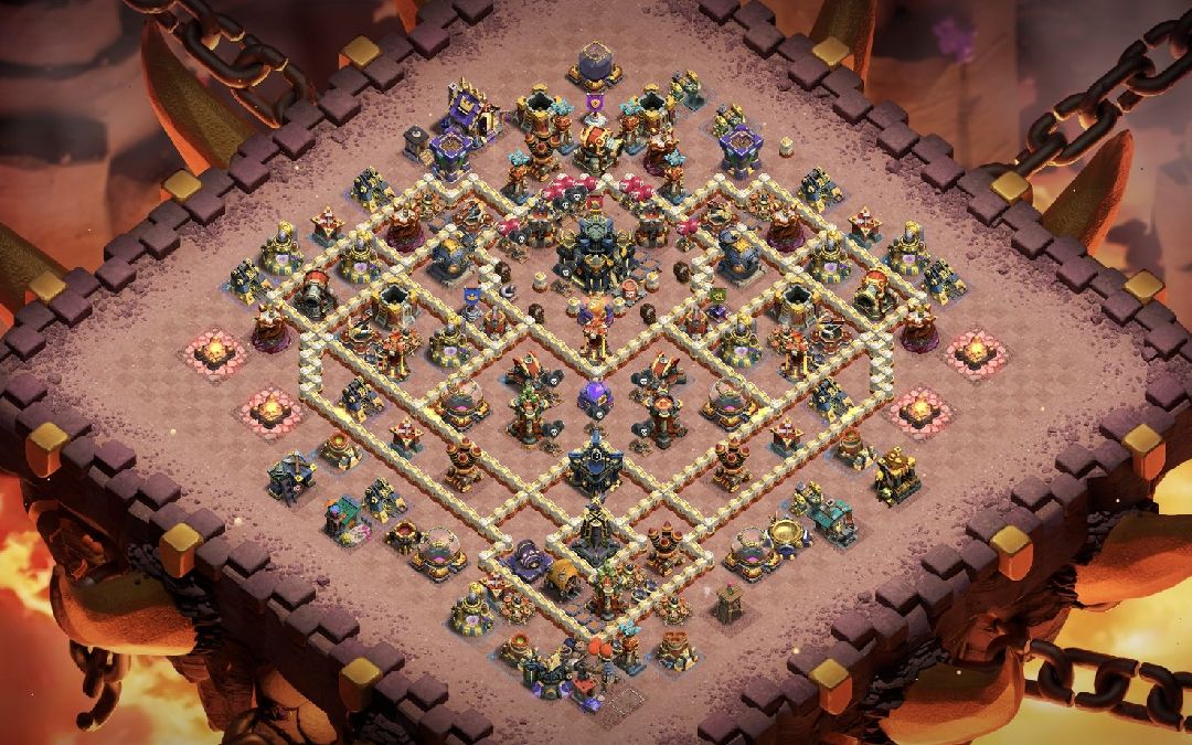 Town Hall 17 War Base layout by XLR8