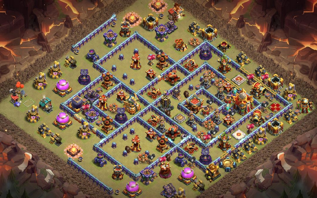 Town Hall 16 War Base layout by Atilla The Pun
