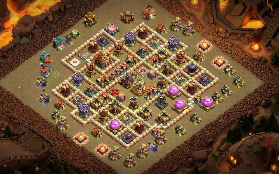 Town Hall 16 War Base layout by XLR8