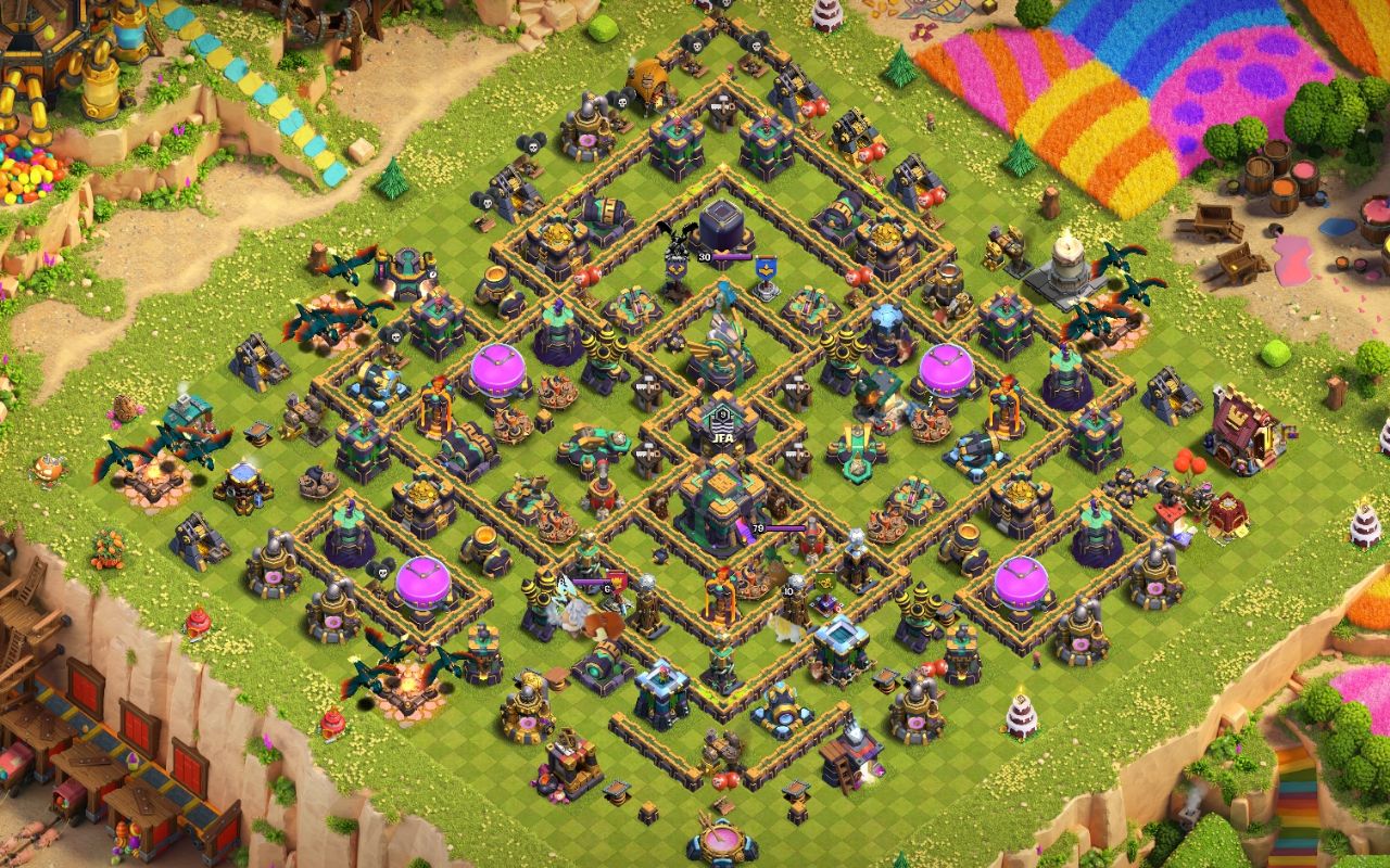 Town Hall 14 CWL Base layout by Jafar Sadiq