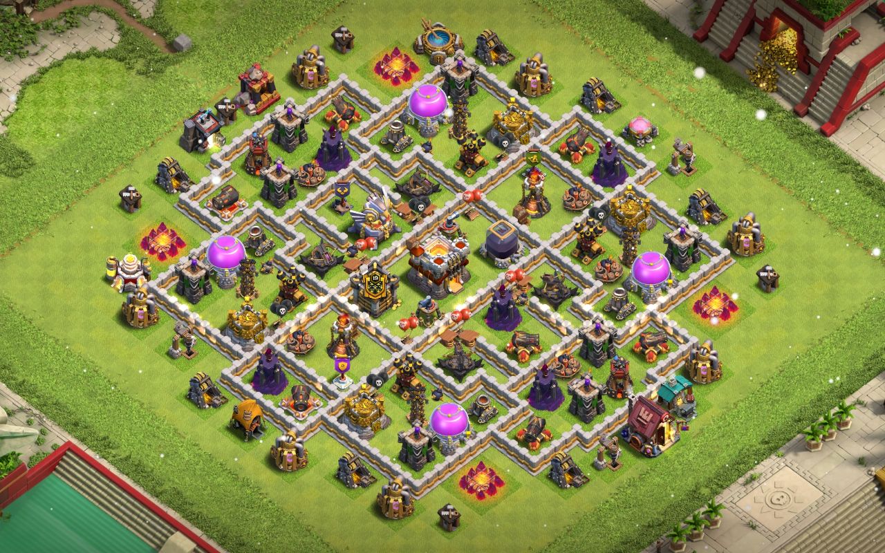 Town Hall 11 Farming Base layout by SrCaff