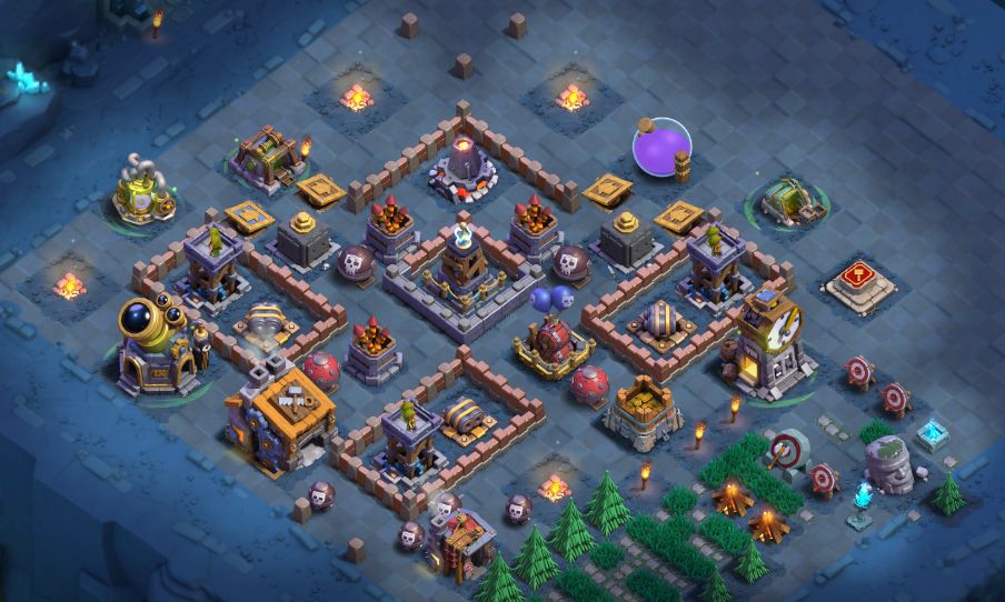 Builder Hall 9 Builder Base layout by User