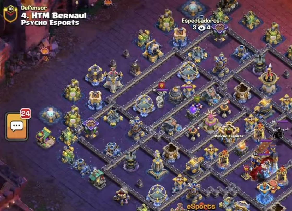 Town Hall 18 War Base layout by XLR8