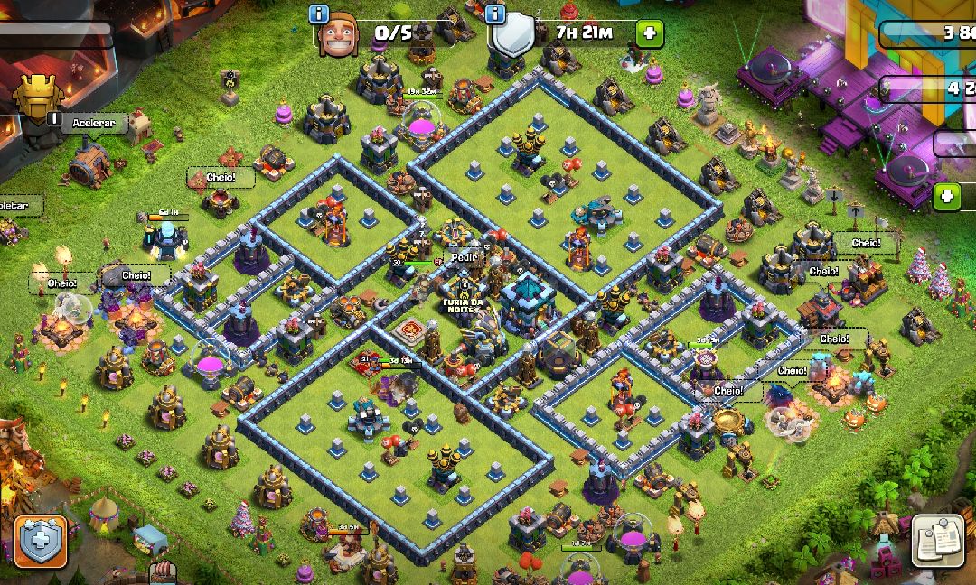 Town Hall 13 War Base layout by Jjhon