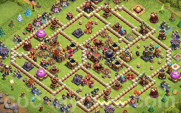 Town Hall 16 Farming Base layout by HERO SINA