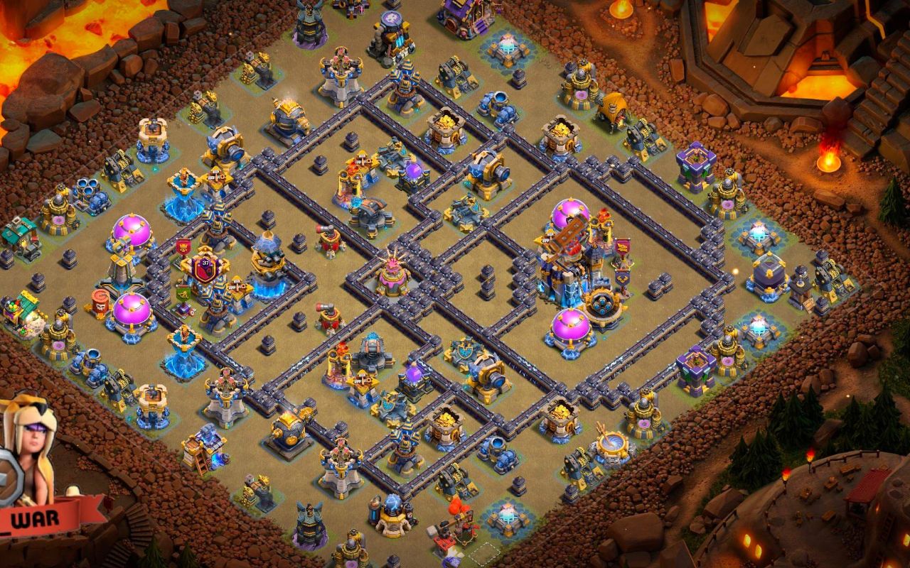Town Hall 18 Trophy Base layout by ديوان الملوك 👑