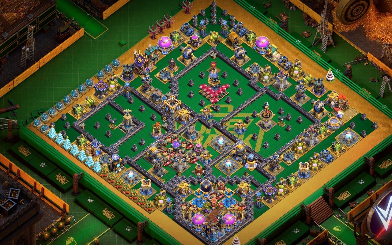 Town Hall 18 Trophy Base layout by ديوان الملوك 👑