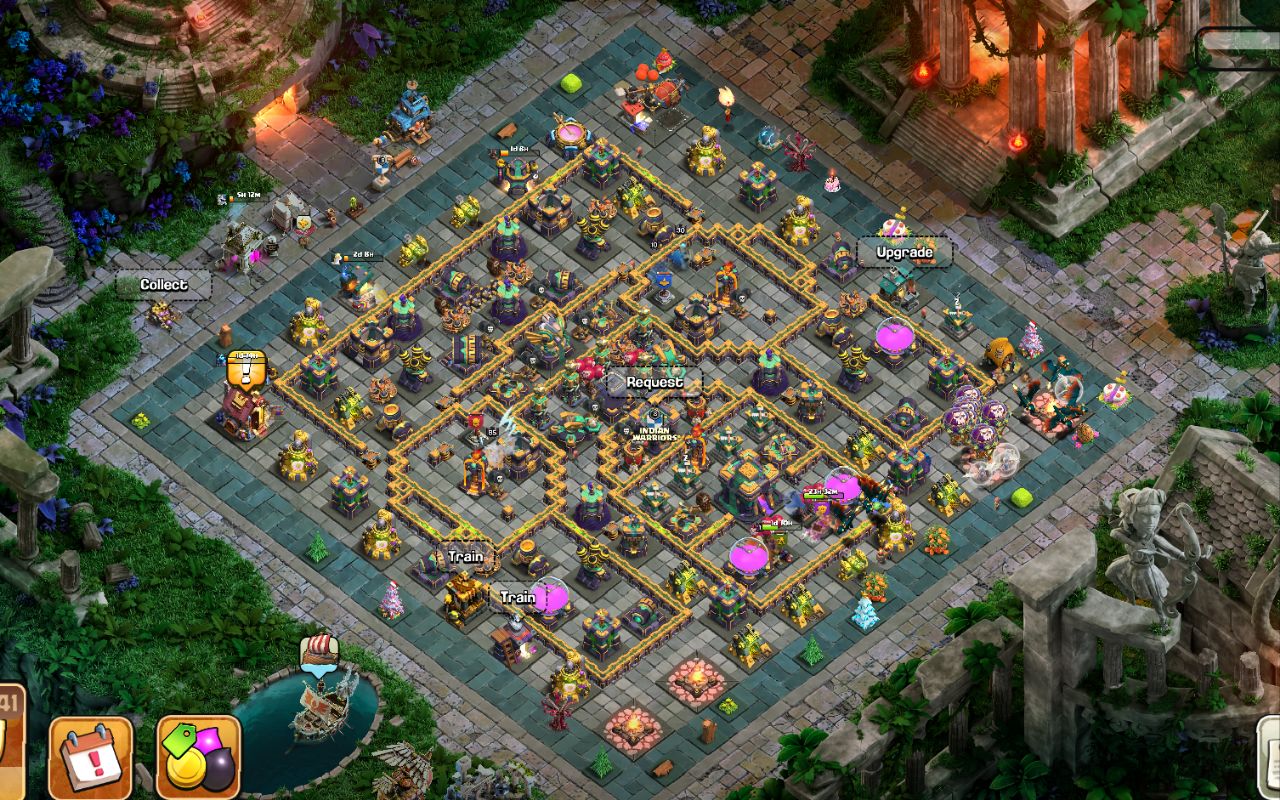 Town Hall 14 CWL Base layout by Lunar Ninja