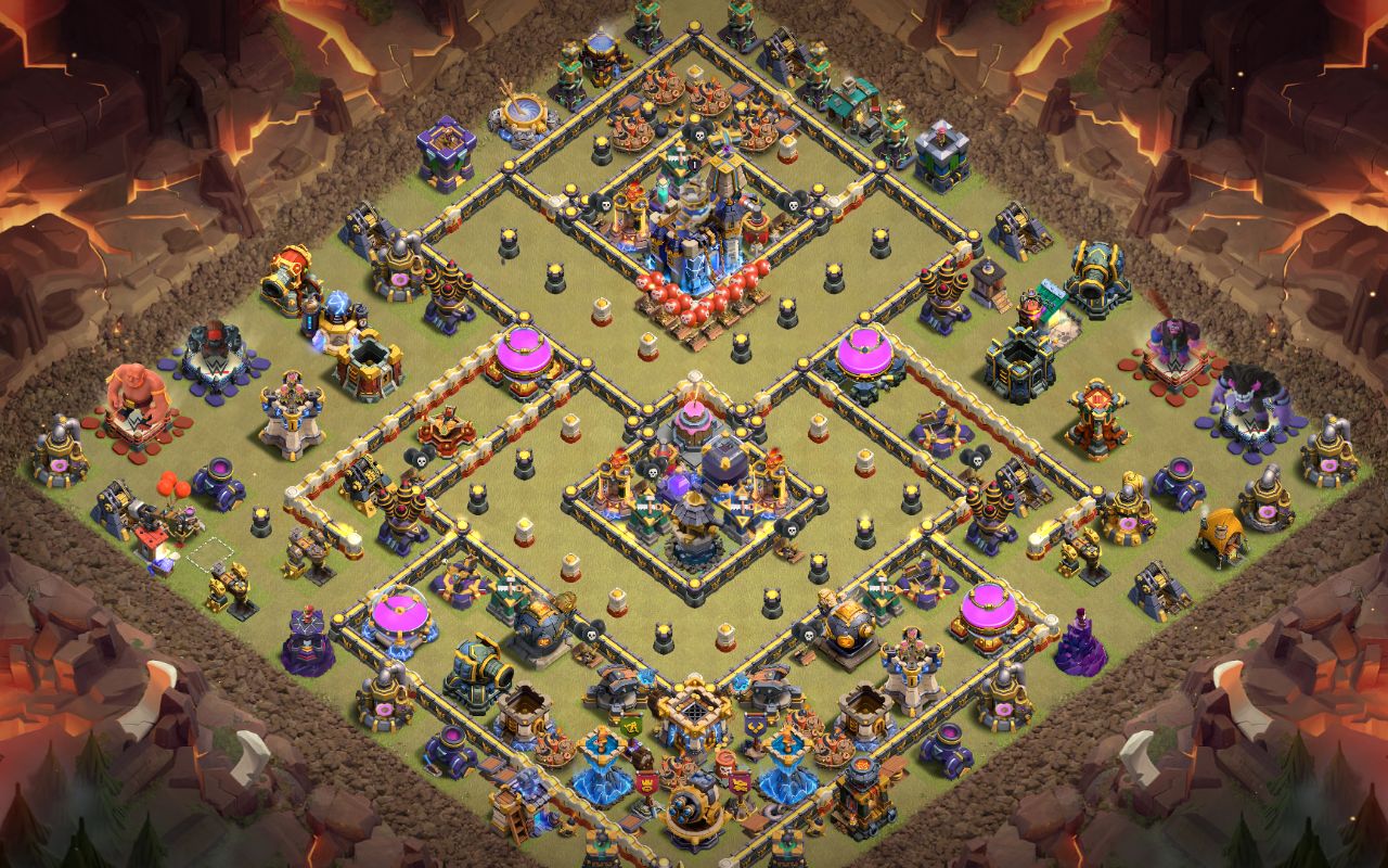 Town Hall 18 CWL Base layout by Sheikh Sadik