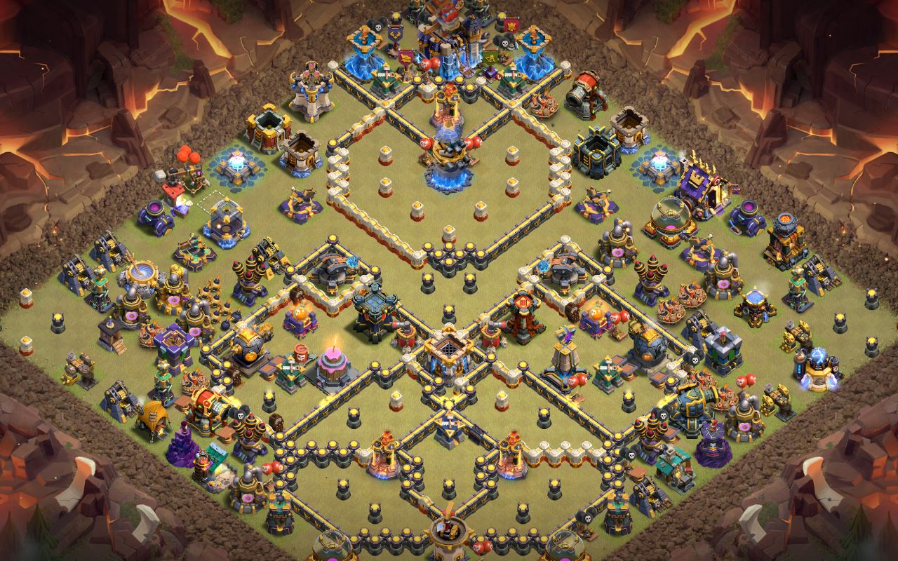 Town Hall 18 CWL Base layout by Sheikh Sadik