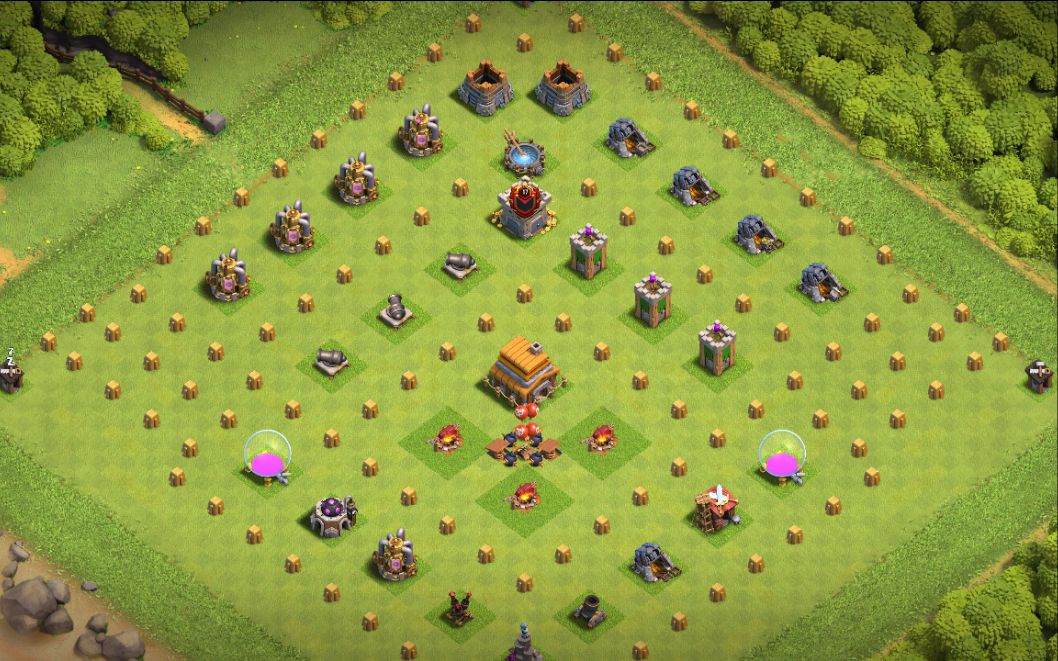 Town Hall 5 Fun Base layout by User