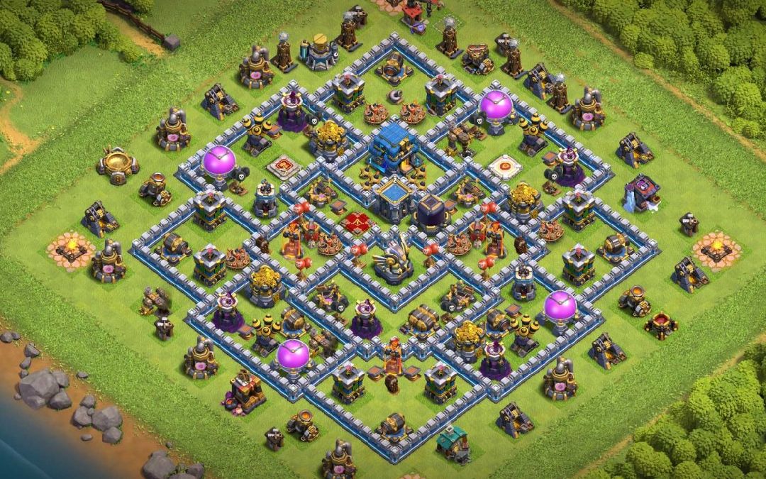 Town Hall 12 Hybrid Base layout by XLR8