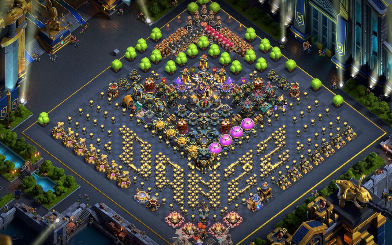 Town Hall 17 Fun Base layout by `★★★`